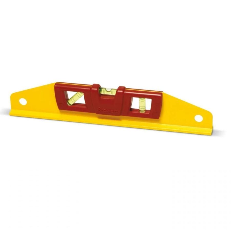 Nivel Trapezoidal DE Aluminio 14 C 3 Bolhas - 1 DE Prumo, 1 DE Nivel E 1 DE 45° - HLTS-14