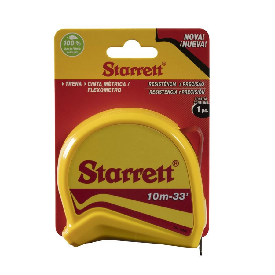 Trena DE Bolso Starrett 10M33 Mmpol - KTS1-10ME-S